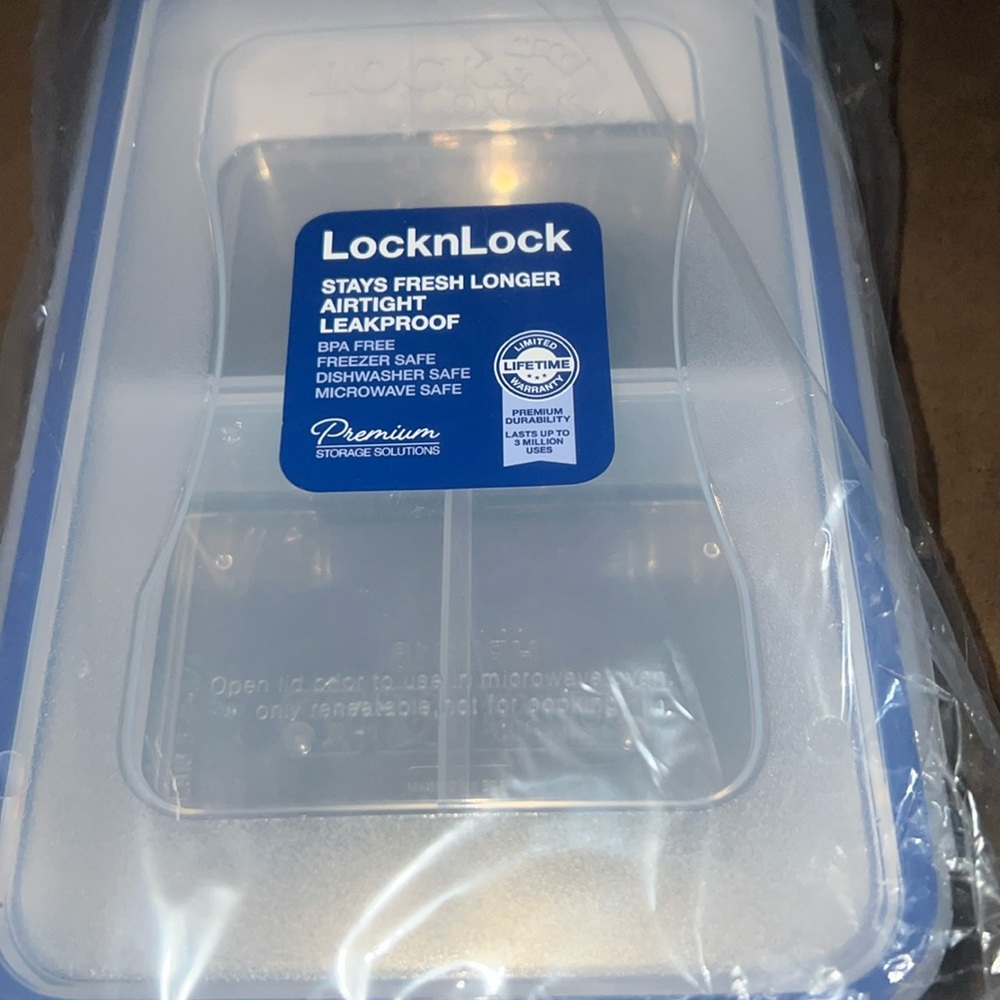 2 New LocknLock Food Storage Containers